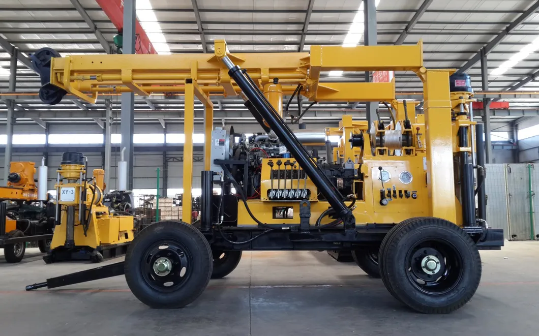 Máy khoan lõi thủy lực đầy đủ Xy-3 Hq 4