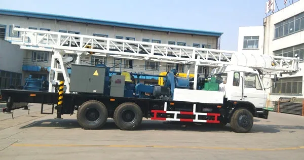 Máy khoan giếng nước nhiều chức năng được gắn trên xe tải 0