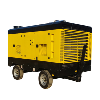 Công cụ giàn khoan GLORYTEK Động cơ diesel Máy nén khí điều khiển di động cho công nghiệp
