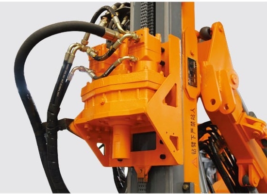 58kw Hard Rock xuống Máy khoan lỗ Độ sâu 30 mét cho hố mở