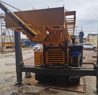 GL350S Máy khoan lỗ khoan gắn trên đường ray thủy lực hoàn toàn GL350S để khoan 350m