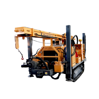 Máy khoan giếng nước 250m Máy khoan giếng 400C Loại bánh xích thủy lực đầy đủ