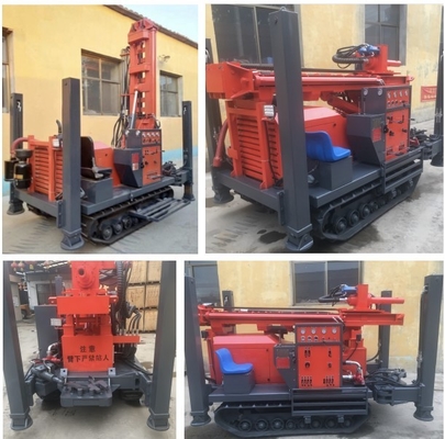 Máy khoan nước giếng khoan bằng động cơ Diesel Cấu trúc nhỏ gọn để khoan 200m
