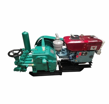 Máy bơm bùn khoan BW160-10 Ba xi lanh nằm ngang để khoan lỗ khoan