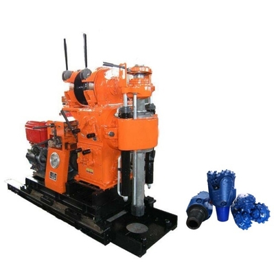 Cấu trúc nhỏ gọn Máy khoan lỗ khoan Độ sâu 250m với Loại trượt bánh xích