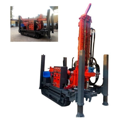 Máy khoan giếng công nghiệp hoàn toàn thủy lực Loại được theo dõi cho 200m giếng