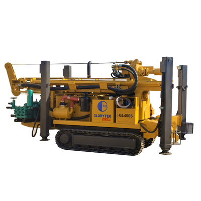 Máy khoan giếng khoan 400 mét, Máy khoan DTH để khoan giếng nước