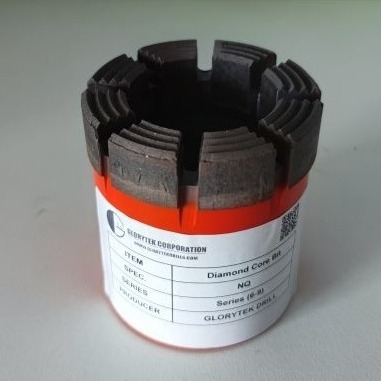 Đường dây ngâm kim cương hạt nhân Bits khoan công cụ dễ dàng thu thập các hoạt động mẫu