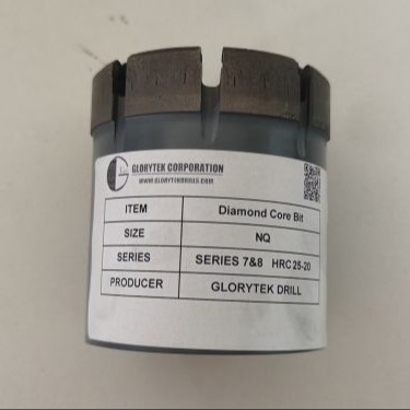 Aq Bq Nq Core Barrel Bit, Các bit lõi được ngâm tẩm để thăm dò đường dây khoáng sản