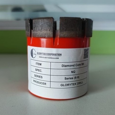 Bq Nq Hq Pq Bits lõi kim cương ngâm tẩm với vỏ doa