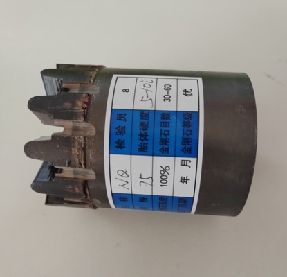 Dây cuộn dây Nq 75mm Bit lõi ngâm tẩm để lấy mẫu đá Granite cứng