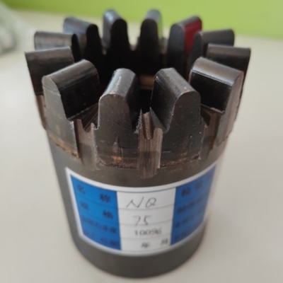 Dây cuộn dây Nq 75mm Bit lõi ngâm tẩm để lấy mẫu đá Granite cứng