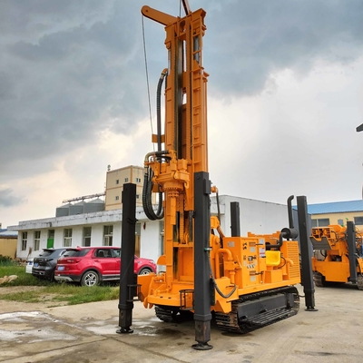 Máy khoan 800m Máy khoan bánh xích bằng thép Khung gầm Gl800s cho giếng khoan nước giếng khoan