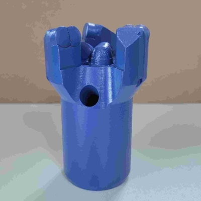 Mũi khoan Pdc không lõi 3 cánh / lưỡi dao lõm để khoan khai thác