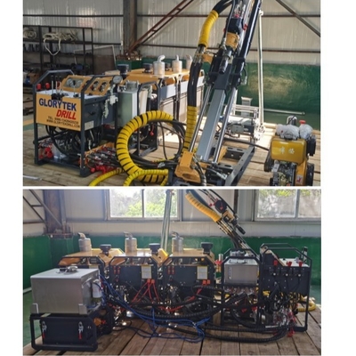 Bq Nq Hq giàn khoan thăm dò lõi dây di động 300m 800m