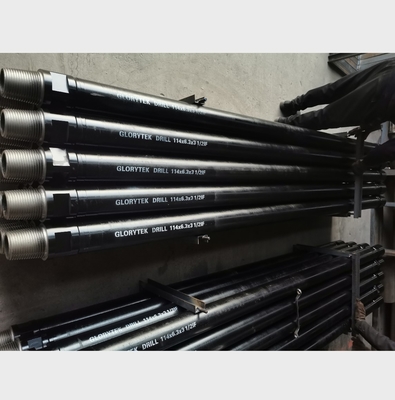 Dth Water Well Drill Rod 3-1/2 &quot;Api tiêu chuẩn Reg 114mm Od 4.5 inch