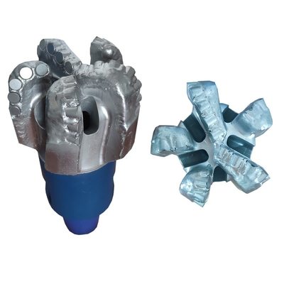 Khoan đá lỗ khoan Mũi khoan PDC 165mm với máy cắt PDC cố định và mặt cứng trên thân thép