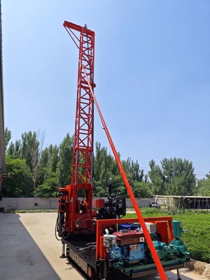 Giàn khoan thăm dò PQ GLXY-2T Máy khoan bánh xích lỗ nghiêng Di động lỗ khoan khoáng sản