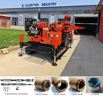 Giàn khoan địa kỹ thuật khoáng sản có lỗ nghiêng tới 1000 feet
