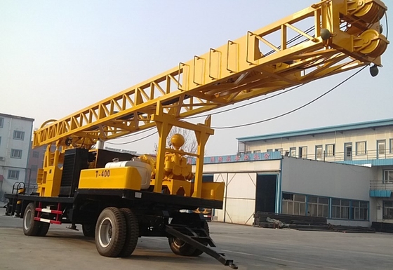 Loại xe kéo Máy khoan giếng nước nhỏ T-400
