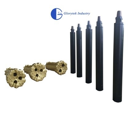 Áp suất không khí cao Dth khoan búa khai thác thích hợp với Bit Shank DHD Ql nhiệm vụ
