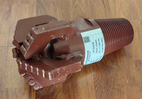 145mm Pdc Drag Bit răng khoan trong hình thành đá hoặc giếng nước