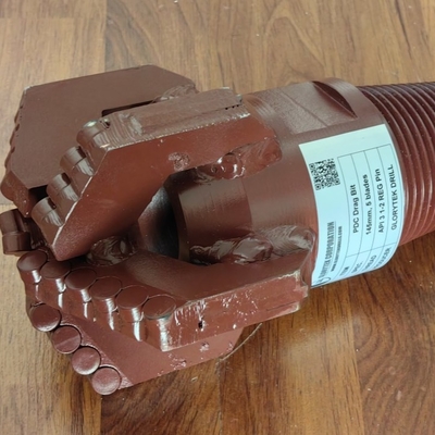 145mm Pdc Drag Bit răng khoan trong hình thành đá hoặc giếng nước