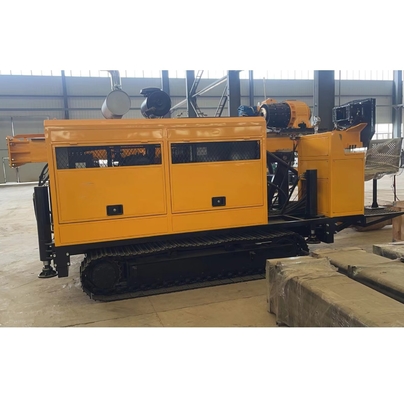 1640 feet GLXD-4 Diamond Core Drill Rig Full Hydraulic Mining Based On Crawler Chassis