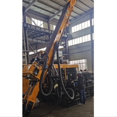 GLXD-5 Thiết bị khoan thăm dò đầy đủ động cơ thủy lực với khung xe kéo hoặc khung lướt