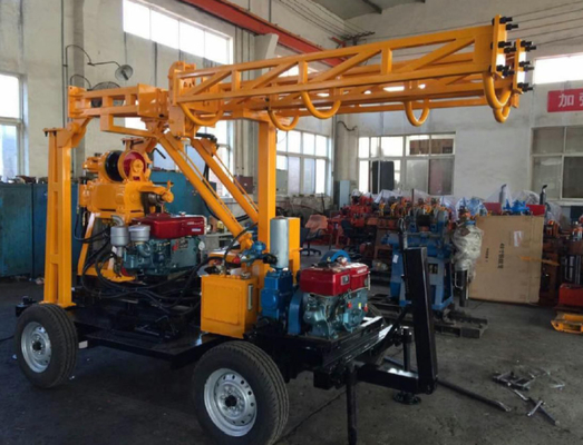 Thiết bị khoan 100m XY-1/XY-1A/GL200/GL250/GL300 với máy bơm bùn