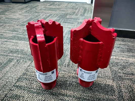PDC Drag Bit 140mm-150mm 3 Wing 2 7-8REG API Tiêu chuẩn kéo bit khoan địa nhiệt