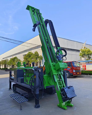 8.5m Mast Height 1400m Wireline Coreing Exploration Drilling Rig với chân kẹp qua lỗ 146mm