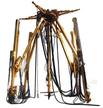 Máy khoan lớn 37 KW Động cơ 3.5-5.6 M Tầm đường hầm Chiều cao 90-254mm Diameter
