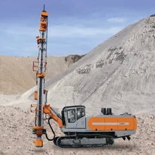 D480A Máy nén không khí trên máy khoan đá hạng nặng 35m Độ sâu lỗ tối đa