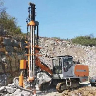 Máy khoan bề mặt Air Hammer DTH tích hợp với máy nén khí tích hợp