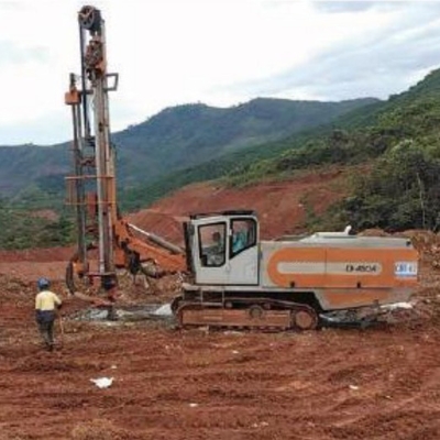 Khoan đá thủy lực hoàn toàn tích hợp xuống các lỗ khoan máy giàn khoan cho khai thác mỏ