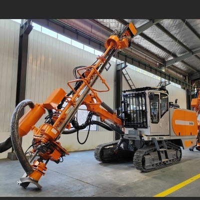 152-203mm Hole Range Bề mặt Integrated Rock Drill Rig Với độ sâu lỗ tối đa 35 M Và xử lý tự động