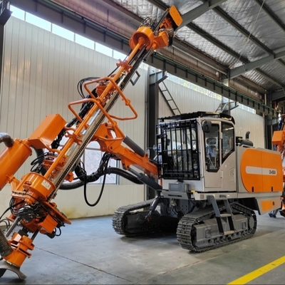Vàng khai thác blasthole khoan giật máy tính di động tích hợp DTH bề mặt khoan / khoan giật