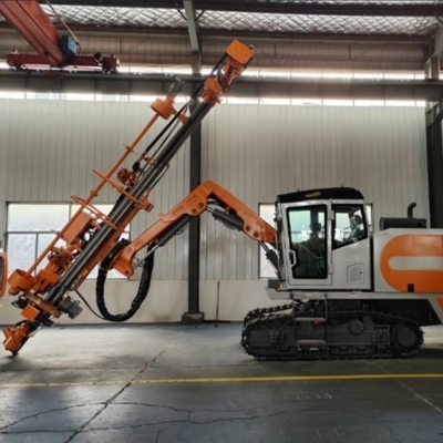 DTH sản xuất cao tích hợp khoan đá Rig khoan ống OD 114 mm tùy chọn 102 / 127 mm