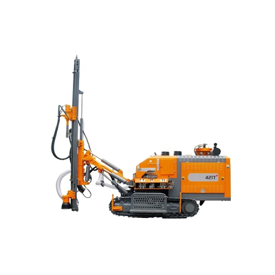 Máy khoan đá máy nén không khí mạnh mẽ với 5 mô-men xoắn tối đa và hệ thống xử lý ống khoan tự động