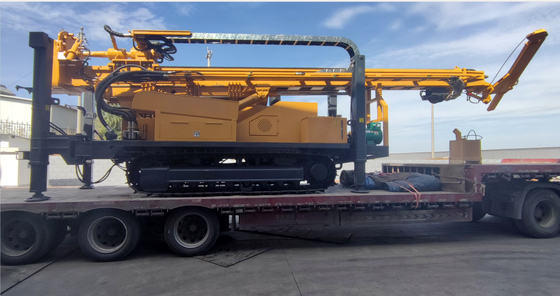 RC khoan Rig với lực nâng 47t và đường kính khoan 105-550mm Điện lực bởi Weichai 176kw động cơ diesel