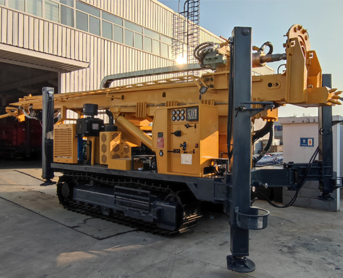 RC khoan Rig với lực nâng 47t và đường kính khoan 105-550mm Điện lực bởi Weichai 176kw động cơ diesel