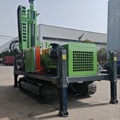 HQ NQ Khảo sát địa chất Bore Rigs Crawler Type Full Core Hydraulic Rotary