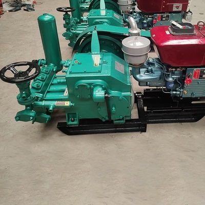 Máy bơm bùn khoan BW160-10 mạnh mẽ 1450×745×970mm Kích thước tổng thể 11kW Động cơ năng lượng đầu vào cho khoan hạng nặng