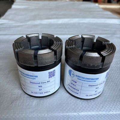 Mũi khoan lõi kim cương NQ S9 cho khai thác mỏ, mũi khoan giếng