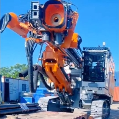 Mỏ mở lỗ nổ khoan khoan máy với máy nén không khí Thiết kế tích hợp Giá tốt