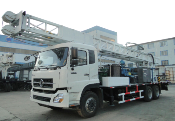 Máy khoan giếng nước nhiều chức năng được gắn trên xe tải