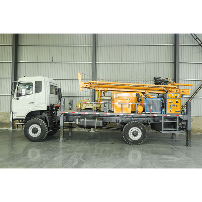 Giàn khoan giếng nước thủy lực gắn trên xe tải GL500T 500m