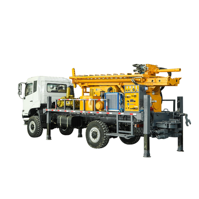 Giàn khoan giếng nước thủy lực GL500T gắn trên xe tải để khoan giếng sâu