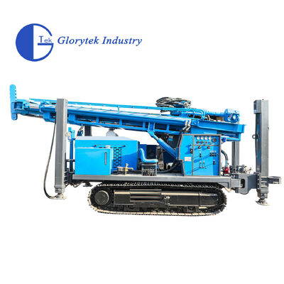 GL600S Crawler Water Well Drill Rig với đường kính 105-500mm 176kw Động cơ diesel và khoan xoay thủy lực
